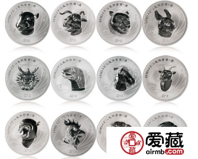 十二生肖兽首银币收藏价值极高