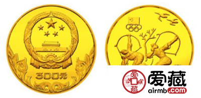 中国奥林匹克委员会金币：古代射艺(簿)