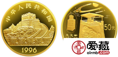 中国古代科技发明发现第（5）组金币：天文钟