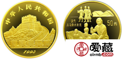 中国古代科技发明发现第（2）组纪念金币：汉代兵马俑