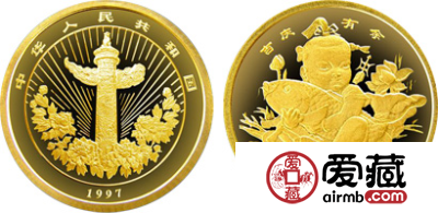 中国传统吉祥图：吉庆有余纪念金币（普）