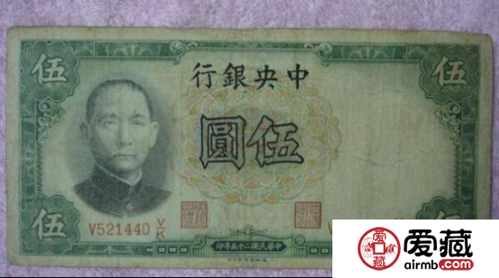 民国发行的纸币
