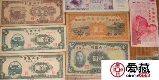 哪些民国纸币值钱