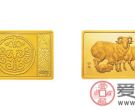 中国癸未（羊）年生肖金币（长方形）