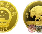 珍稀动物第（3）组纪念金币：羚牛