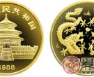 中国戊辰(龙)生肖金币：1盎司金龙
