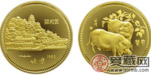 中国癸亥(猪)生肖金币