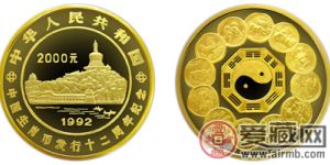 生肖纪念币发行12周年纪念金币