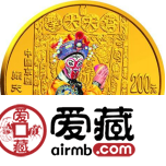 2002年中国京剧艺术第4组闹天宫金币投资价值怎么样
