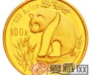 93年p版套金猫熊猫币(1+4)