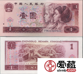 1990年1元纸币的价格走势
