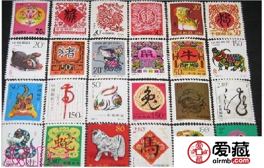 市场价值高速增幅的第二轮十二生肖邮票