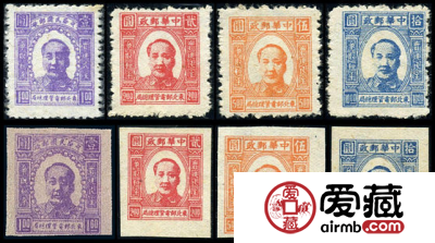 J.DB-32 第一版毛泽东像邮票