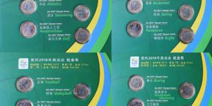 有着许多“第一次”的里约奥运纪念币