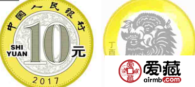 关于2017中国丁酉鸡年金银纪念币
