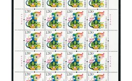 第三轮生肖邮票大版价格上涨值得收藏