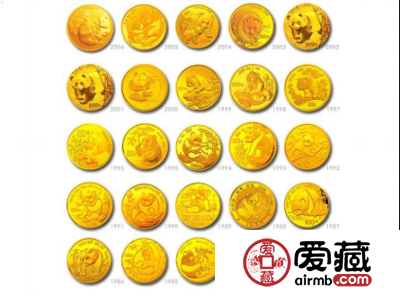 熊猫纪念币大全的收藏价格