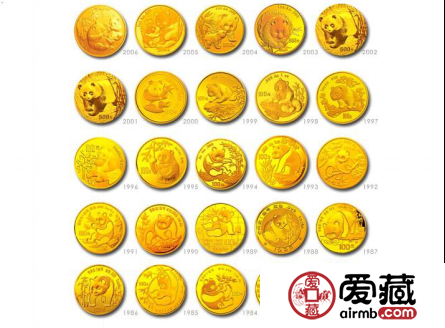 熊猫纪念币大全的收藏价格
