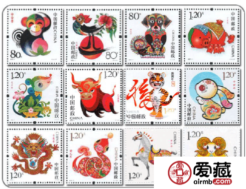 第三轮生肖整版邮票的增值空间