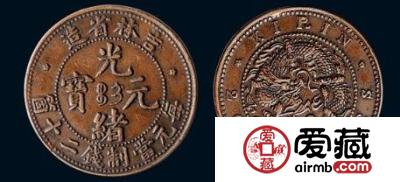 最新清朝铜币图片及价格