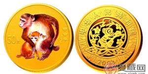 2004年猴年彩色金幣未來可期
