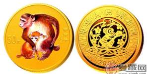 2004年猴年彩色金币未来可期