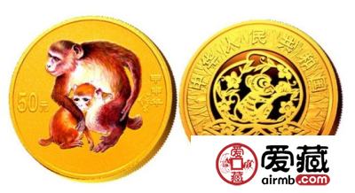 2004年猴年彩色金币未来可期