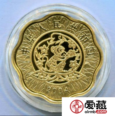 2004年生肖猴公斤金银币收藏价值不容小觑