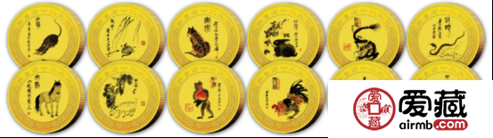 关于12生肖彩色银币的收藏