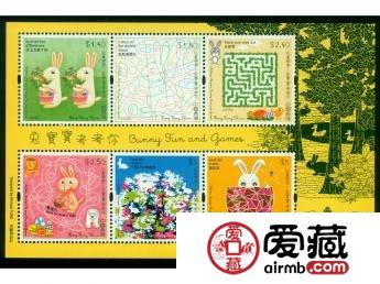 淺談HK S161M 兒童郵票--兔寶寶考考你（小全張）（2007年）