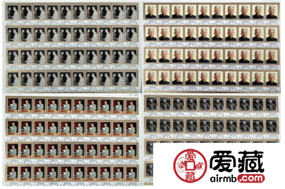J96 刘少奇同志诞生八十五周年整版票