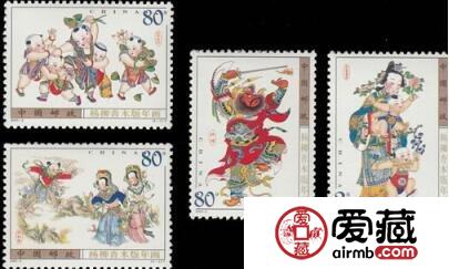 2003-2杨柳青木版年画小版票
