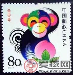 2004-1生肖猴小版票（100版）收藏价值