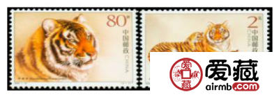 华南虎小版邮票市场价值分析