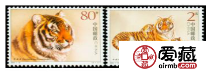 华南虎小版邮票市场价值分析