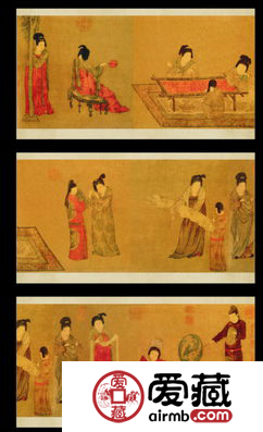 揮扇仕女圖小型張值得擁有