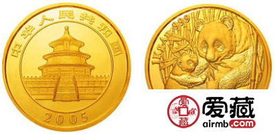2005版1公斤熊猫金币