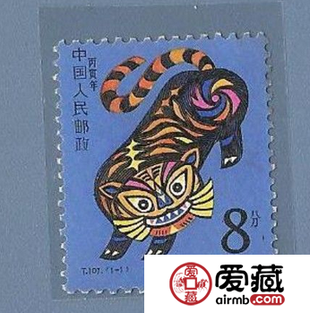 一轮生肖虎邮票很有收藏必要