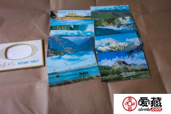 西藏风情明信片