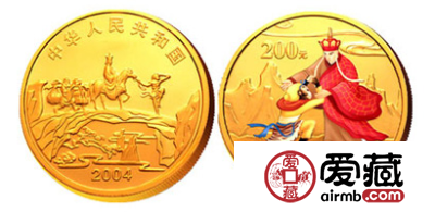 中国古典文学名著：《西游记》(第2组)1/2盎司圆形精制彩色金币