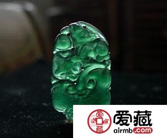 冰种帝王绿翡翠图片赏析及知识介绍