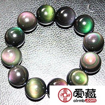 彩虹眼黑曜石