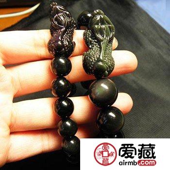 彩虹眼黑曜石