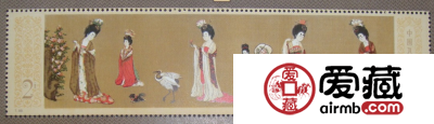 T89 簪花仕女图（小型张）惟妙惟肖