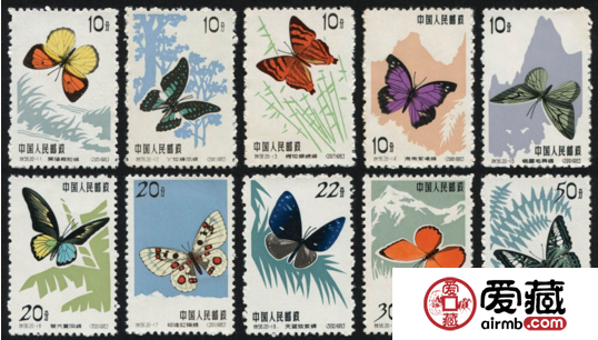 特56 蝴蝶邮票界的潜力股