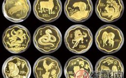 十二生肖梅花金银币收藏