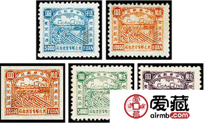 J.DB-63 生产图邮票