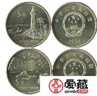 台湾二组康银阁卡币展现宝岛之美