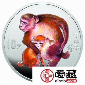 2004年猴年银币收藏价值