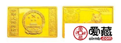 2010年5盎司方形金虎投资有商机